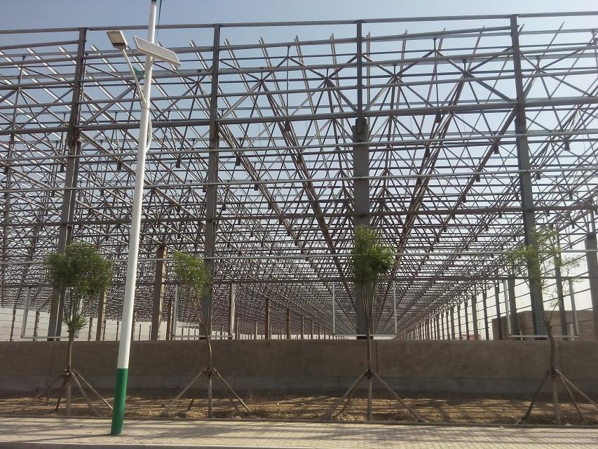 北票汽车工业厂房网架